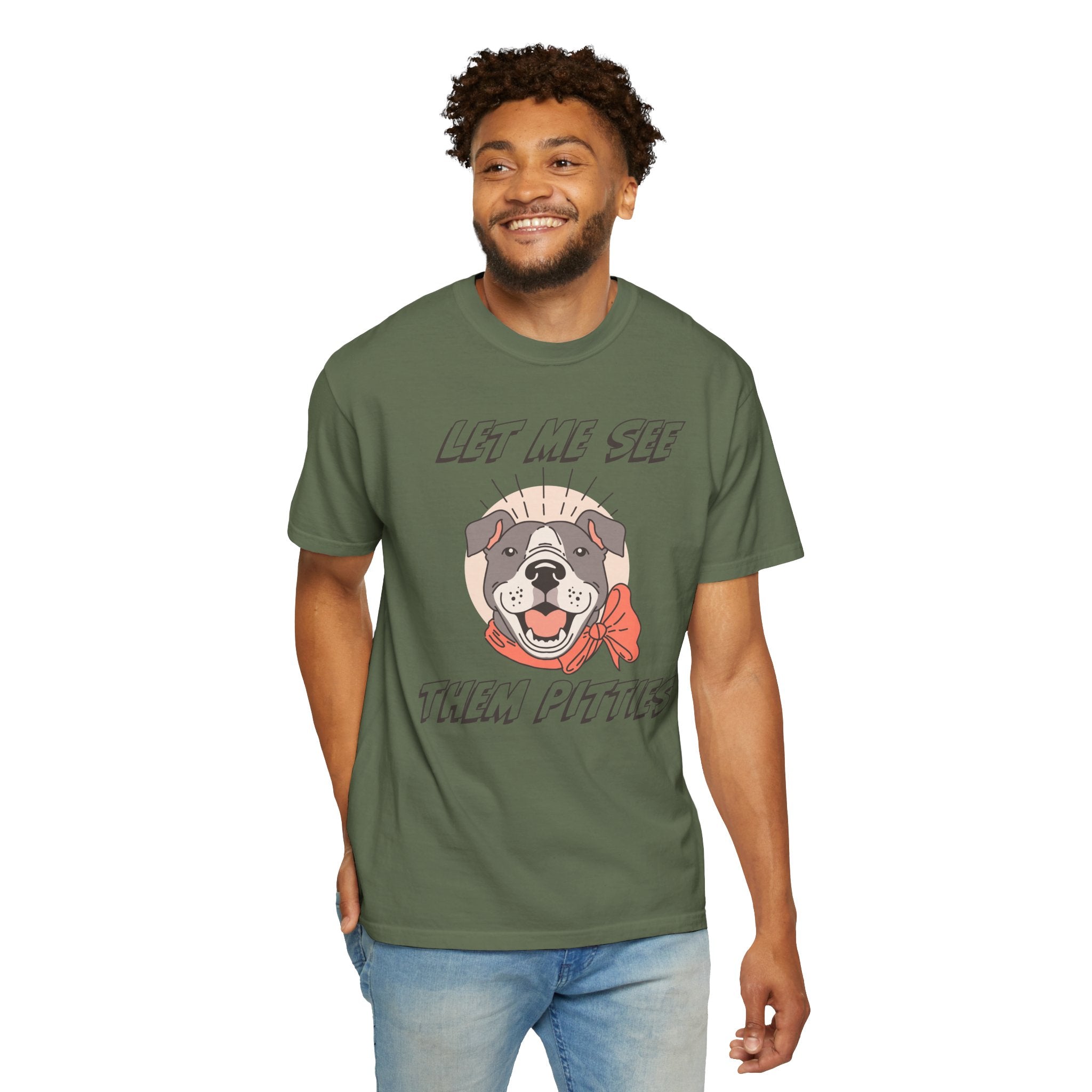 Let Me See Them Pitties T-Shirt — Cute Pit Bull Graphic Tee