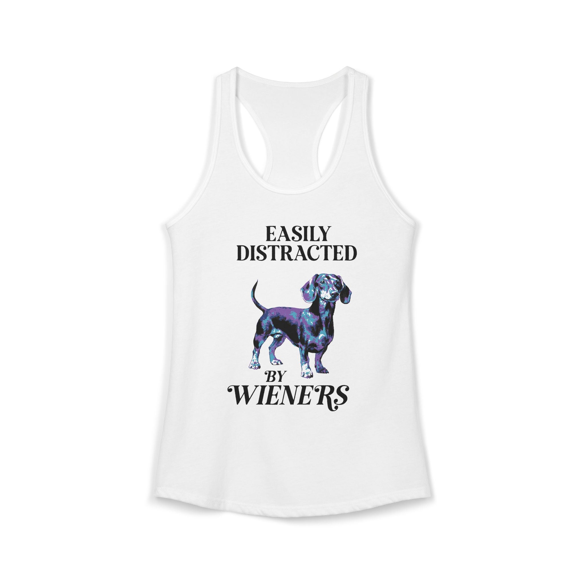 Women's Ideal Racerback Tank Distracted