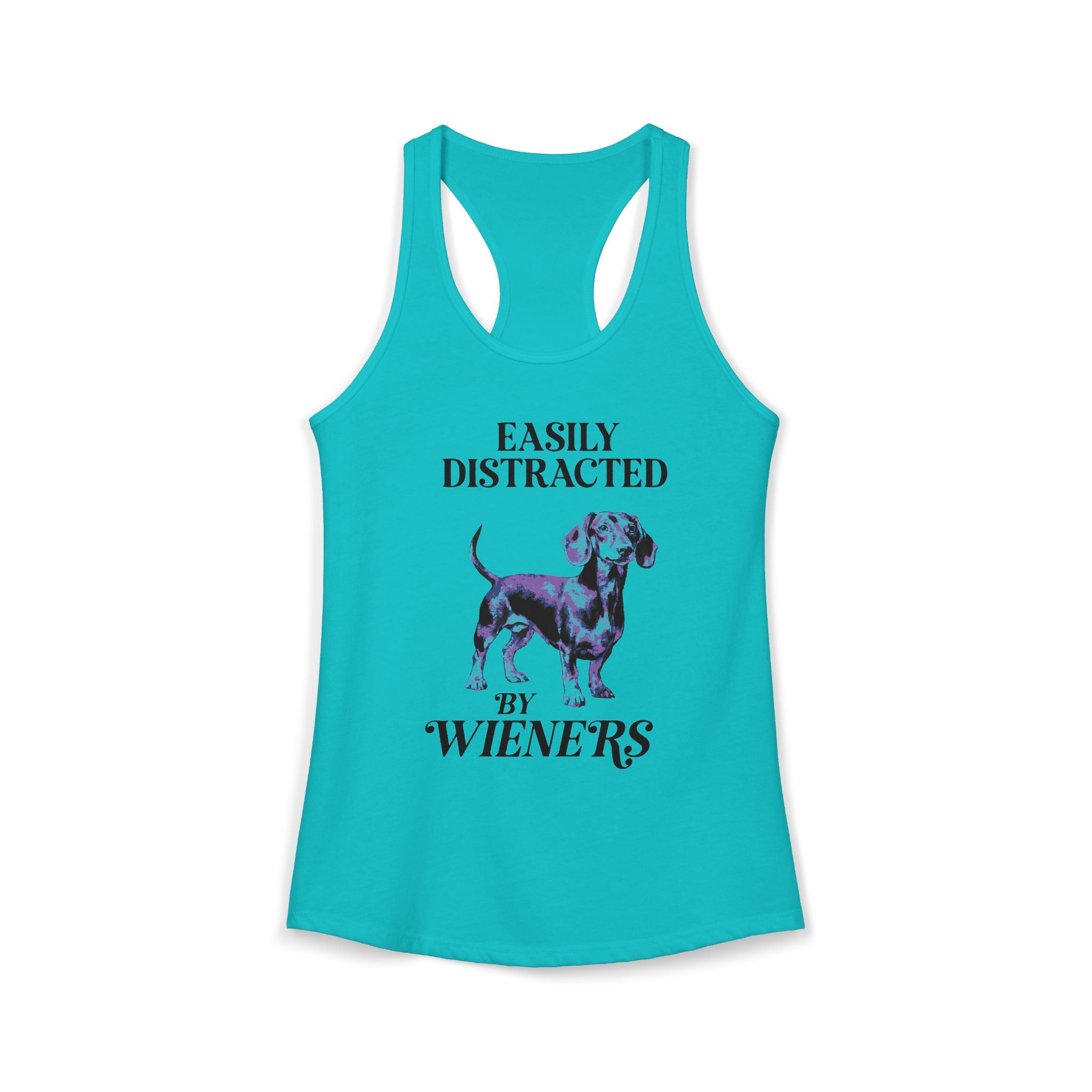 Women's Ideal Racerback Tank Distracted