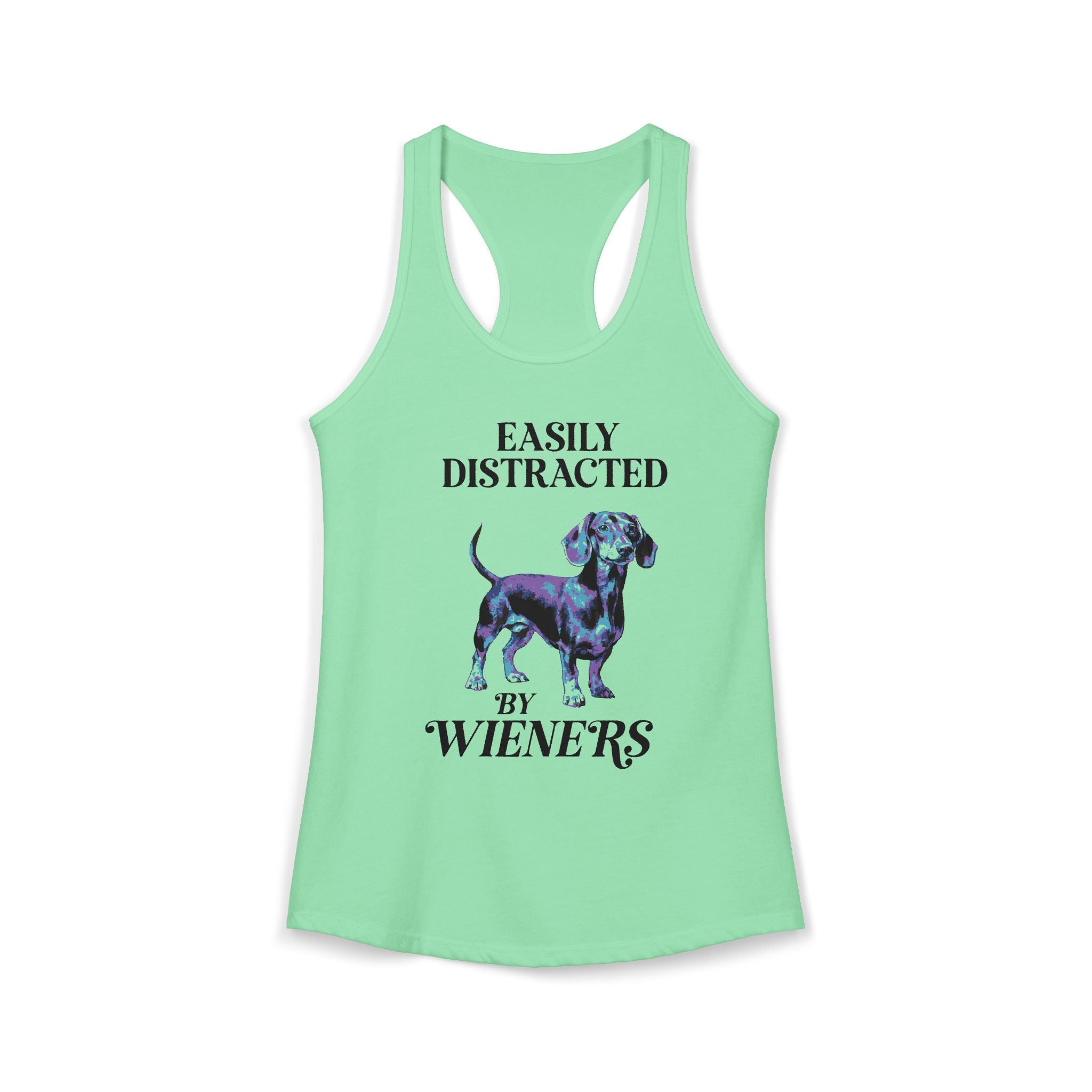 Women's Ideal Racerback Tank Distracted