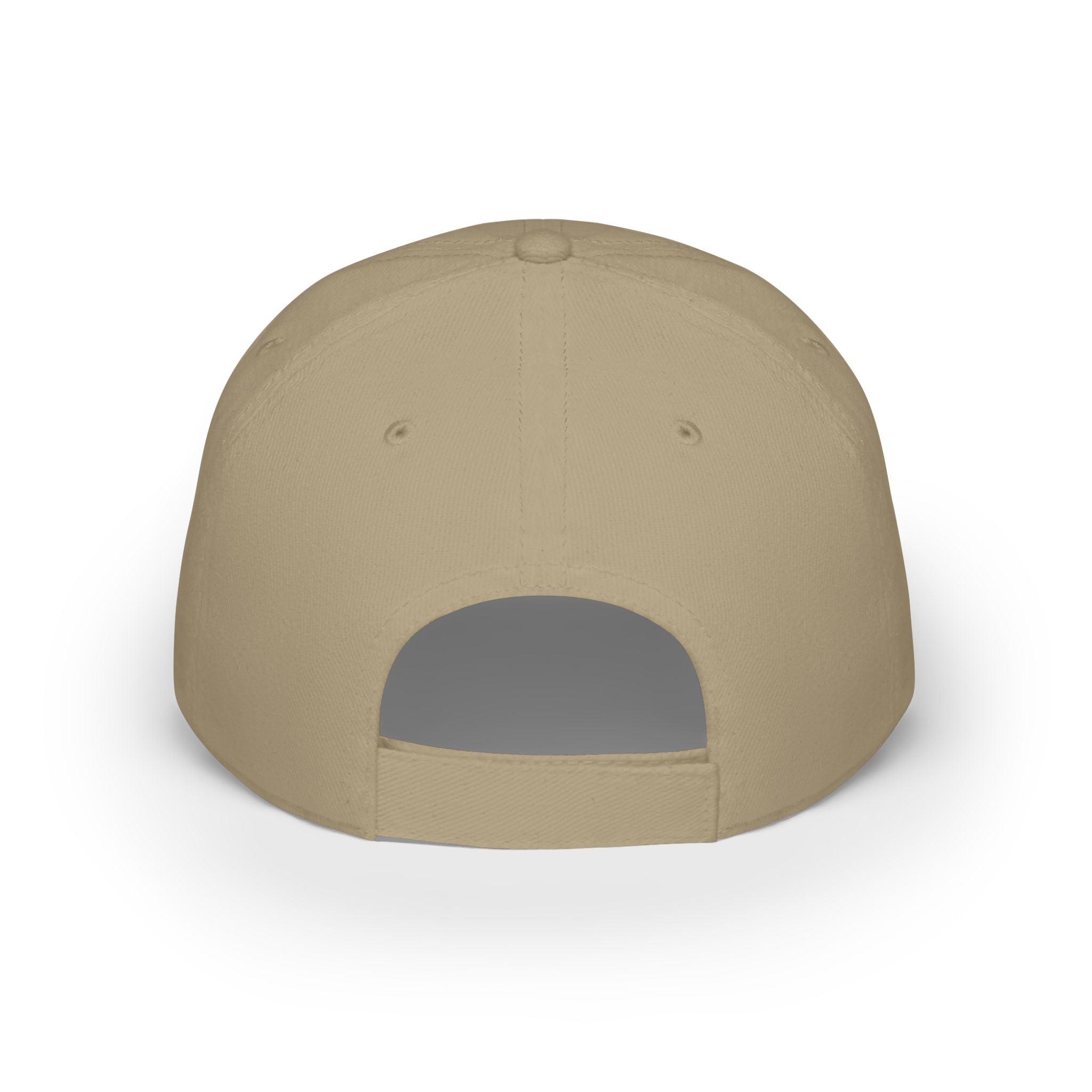 Never Camp Alone Hat — Camping Cap with Dog & Campfire Design