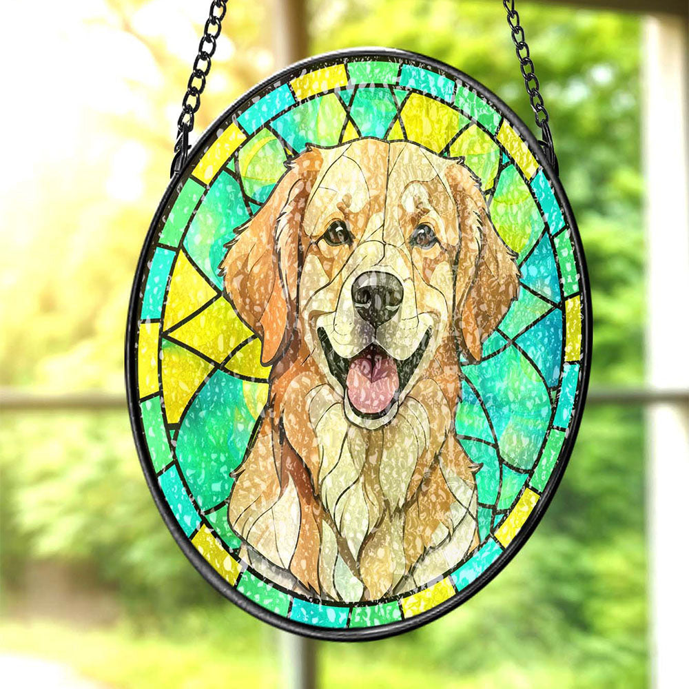 Custom Pet Stained Glass Suncatcher
