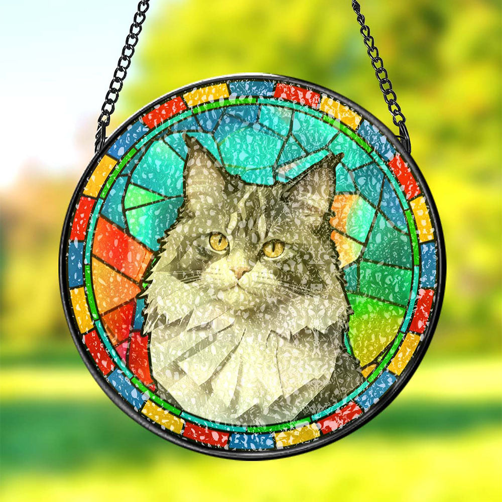 Custom Pet Stained Glass Suncatcher