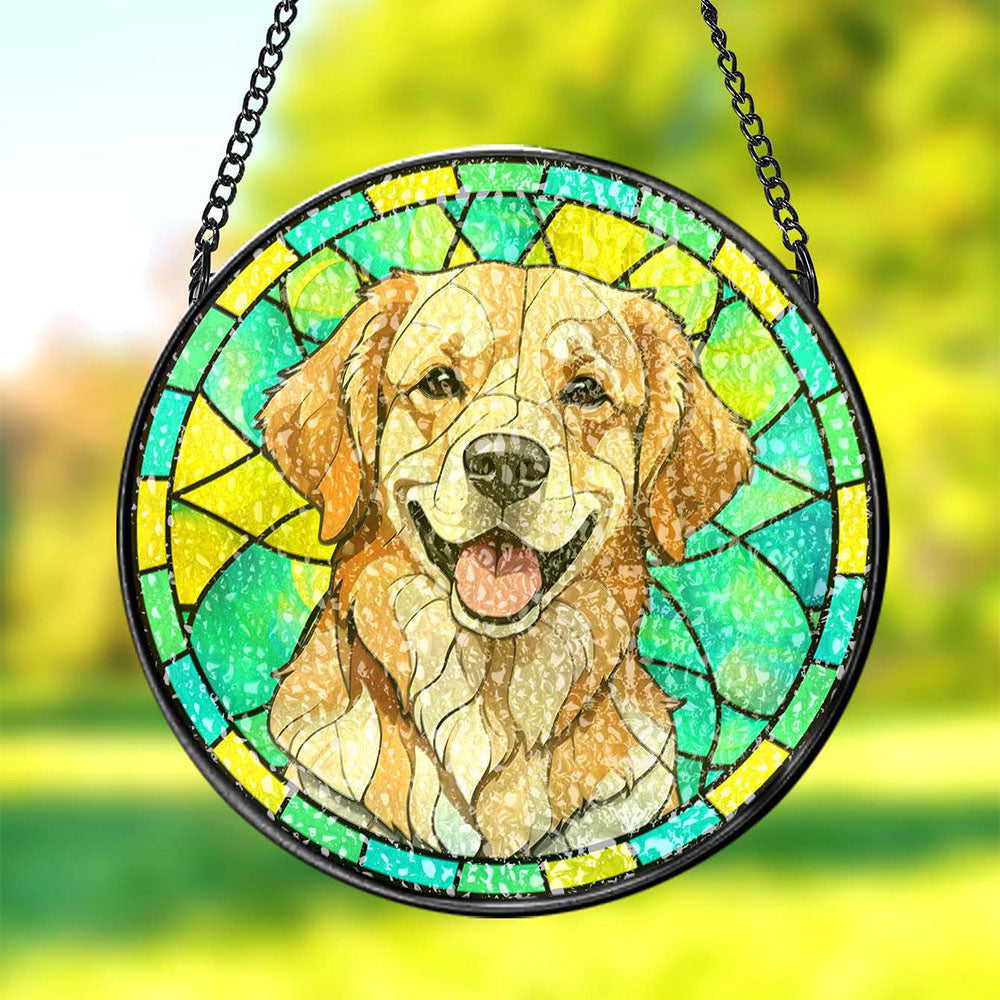Custom Pet Stained Glass Suncatcher