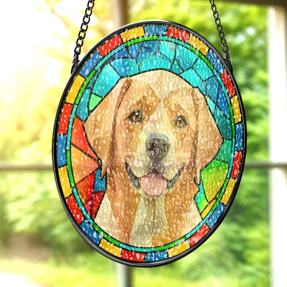Custom Pet Stained Glass Suncatcher