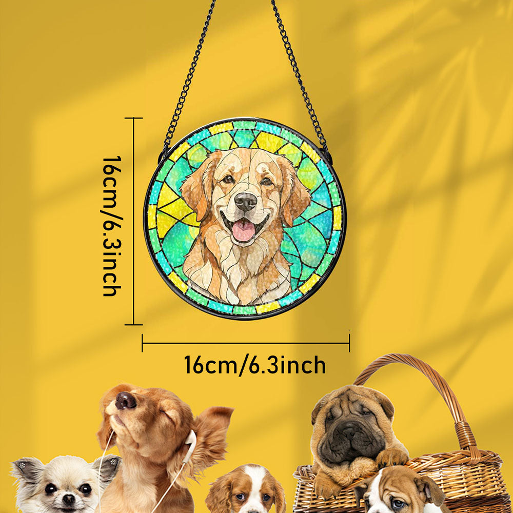 Custom Pet Stained Glass Suncatcher